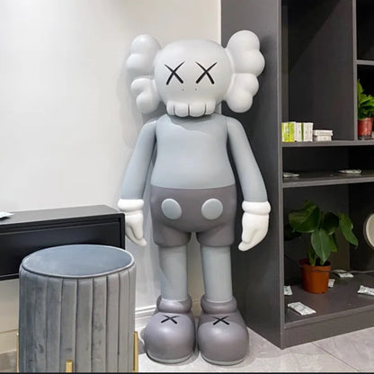 Life Size KAWS - Grey