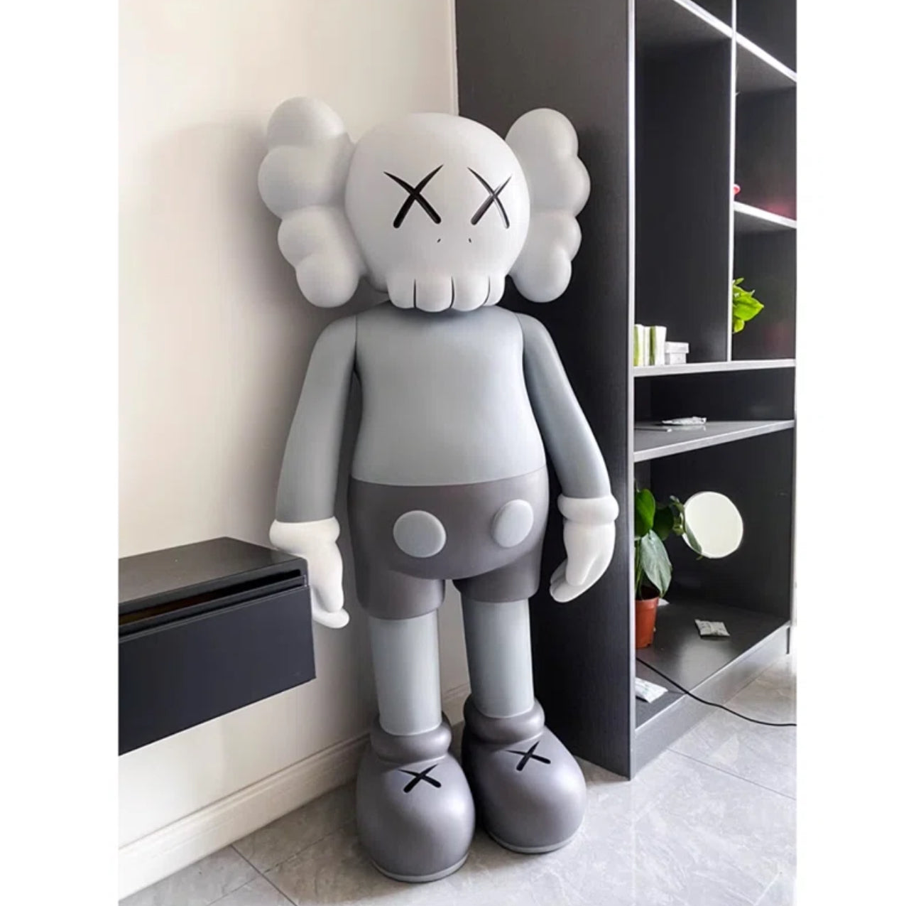 Life Size KAWS - Grey