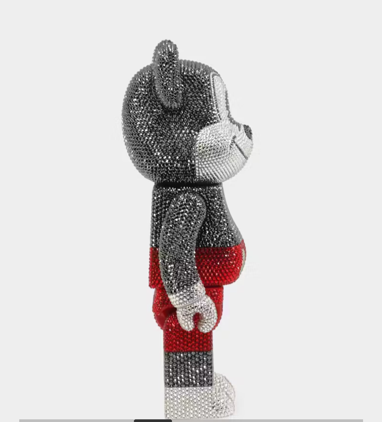 Be@Rbrick X Mickey Mouse Crystal Figure