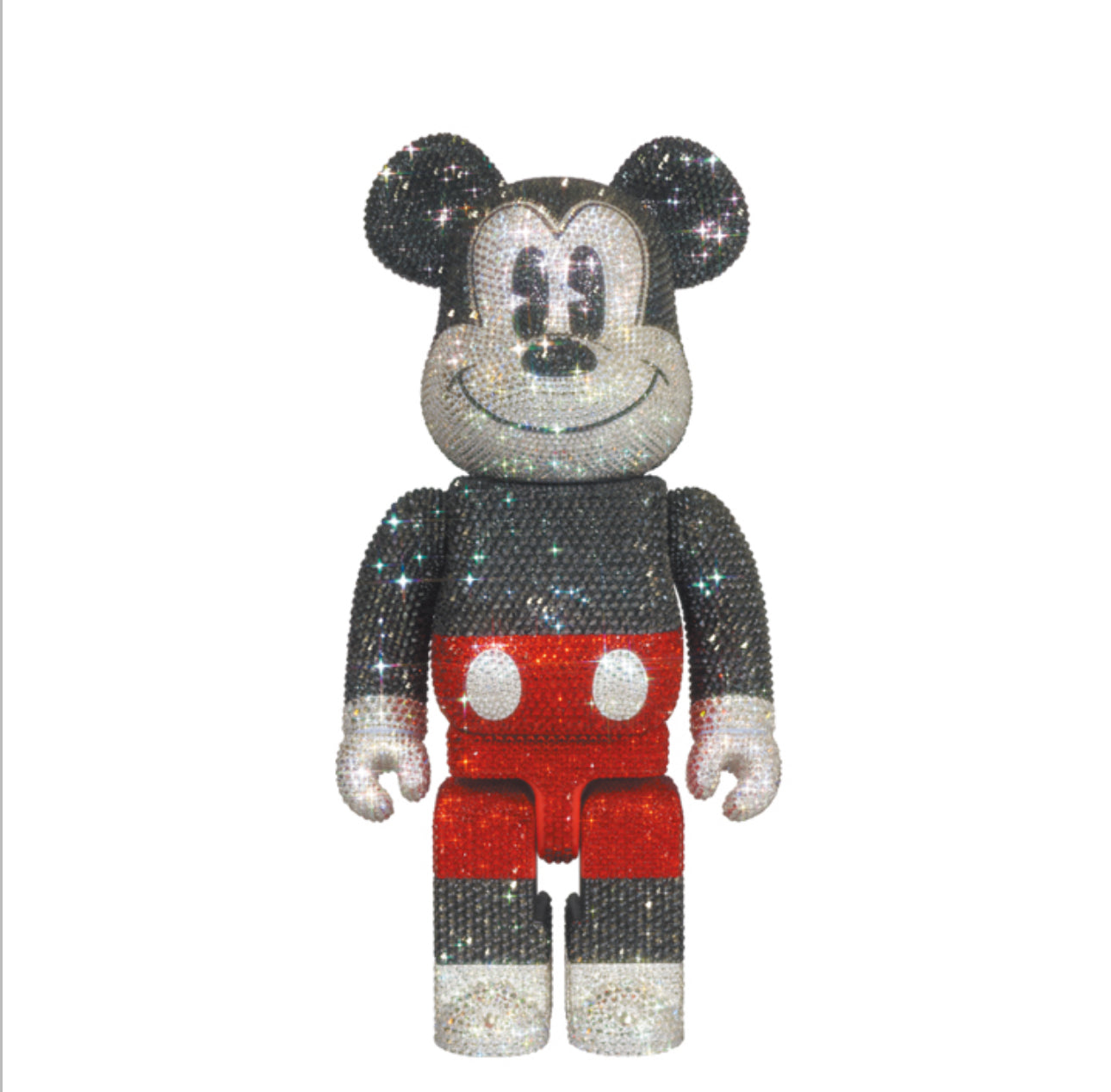 Be@Rbrick X Mickey Mouse Crystal Figure