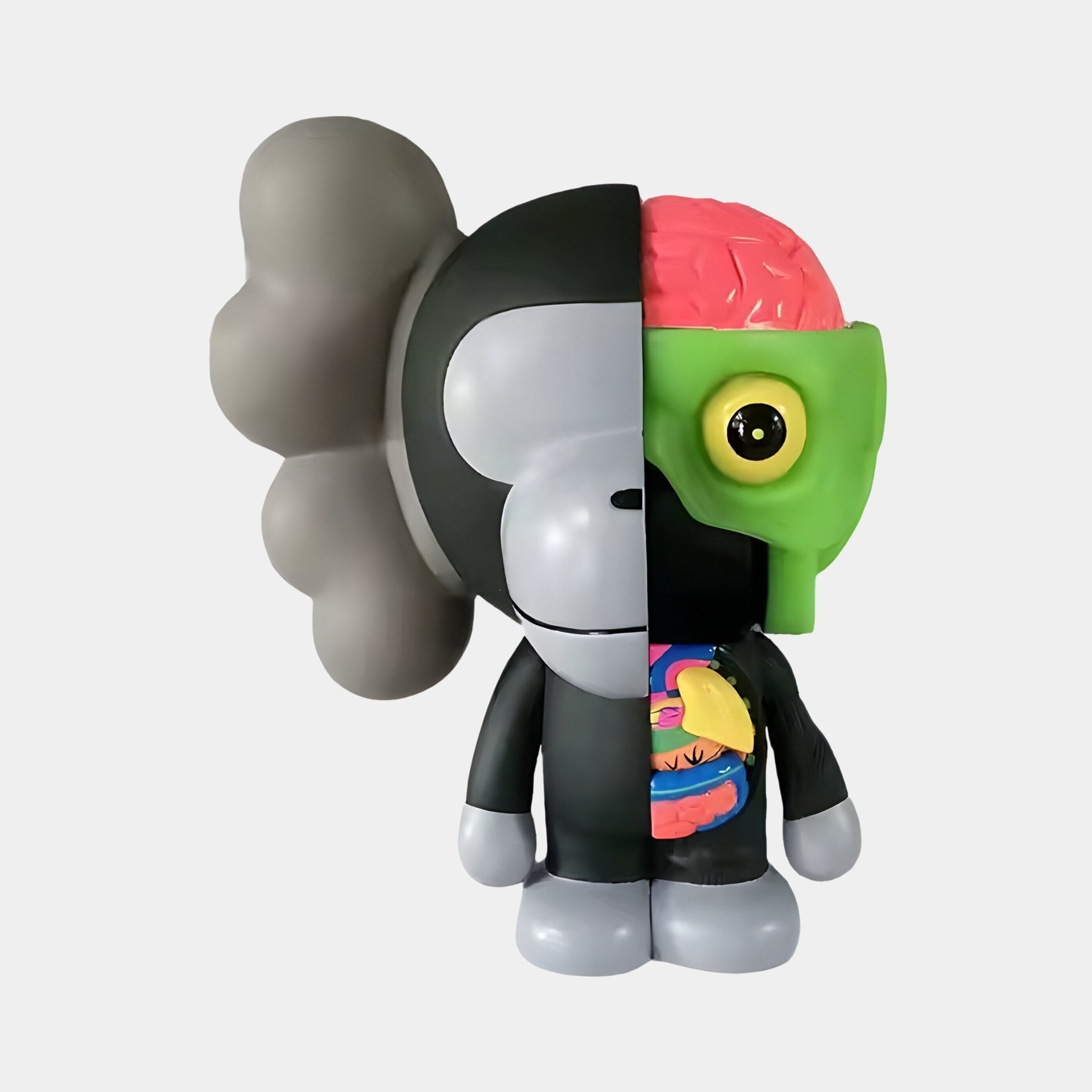 Slate Grey Iconify Monkey Figure - 18cm