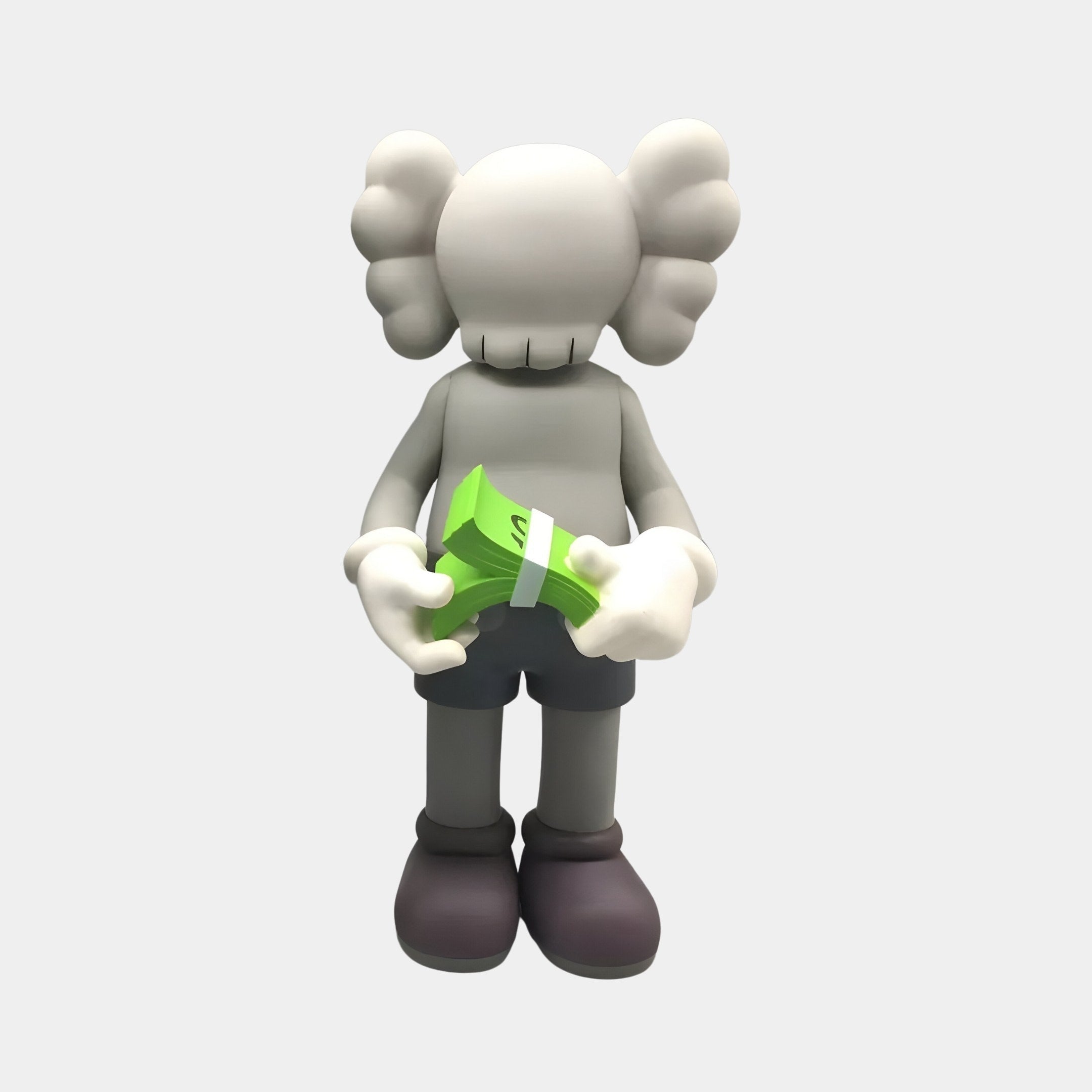Soft Grey Iconify Dollars Figure - 30cm