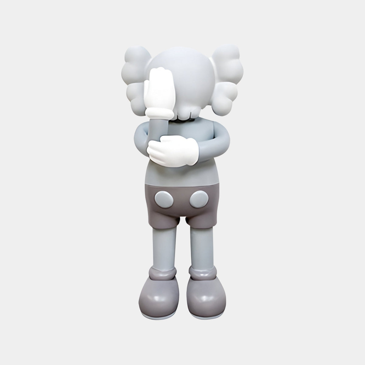 Soft Grey Iconify III Dance Sculpture - 70cm