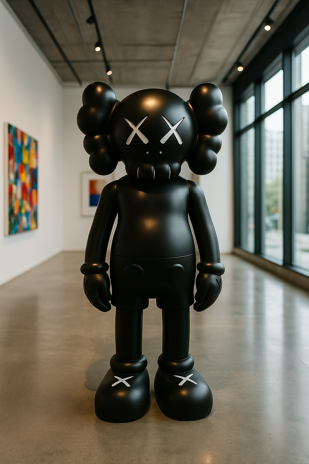 Black Iconify Sculpture