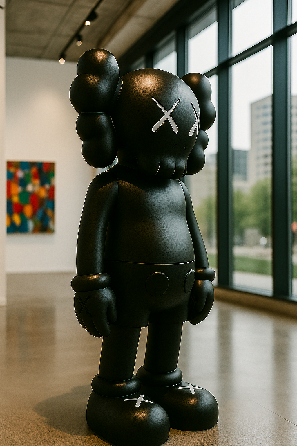 Black Iconify Sculpture