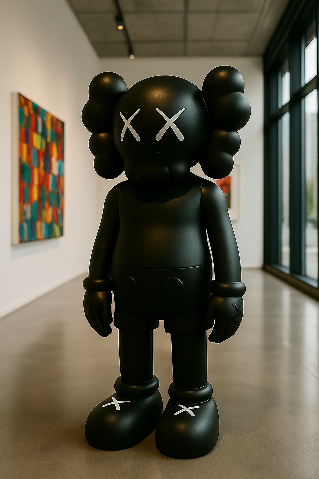 Black Iconify Sculpture