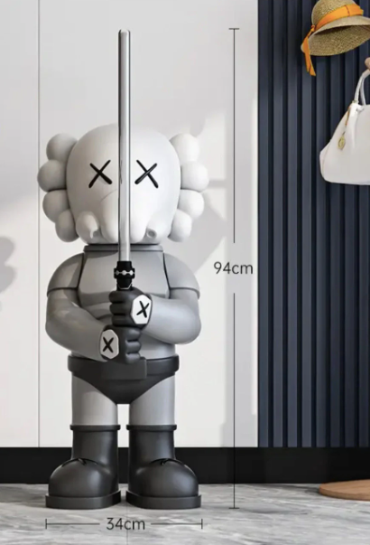 Lightsaber KAWS Figure