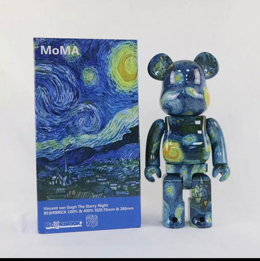 Van Gogh Starry Moon Bearbrick