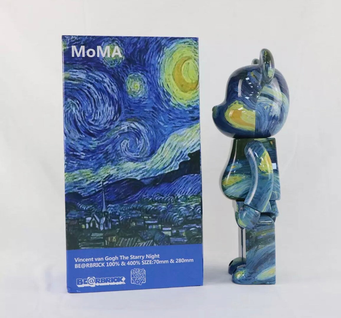 Van Gogh Starry Moon Bearbrick