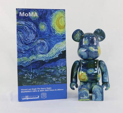 Van Gogh Starry Moon Bearbrick