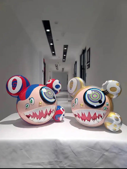 Takashi Murakami x Complexcon DOB Figure Set Bait Red Gold Edition Kai Kai Kiki