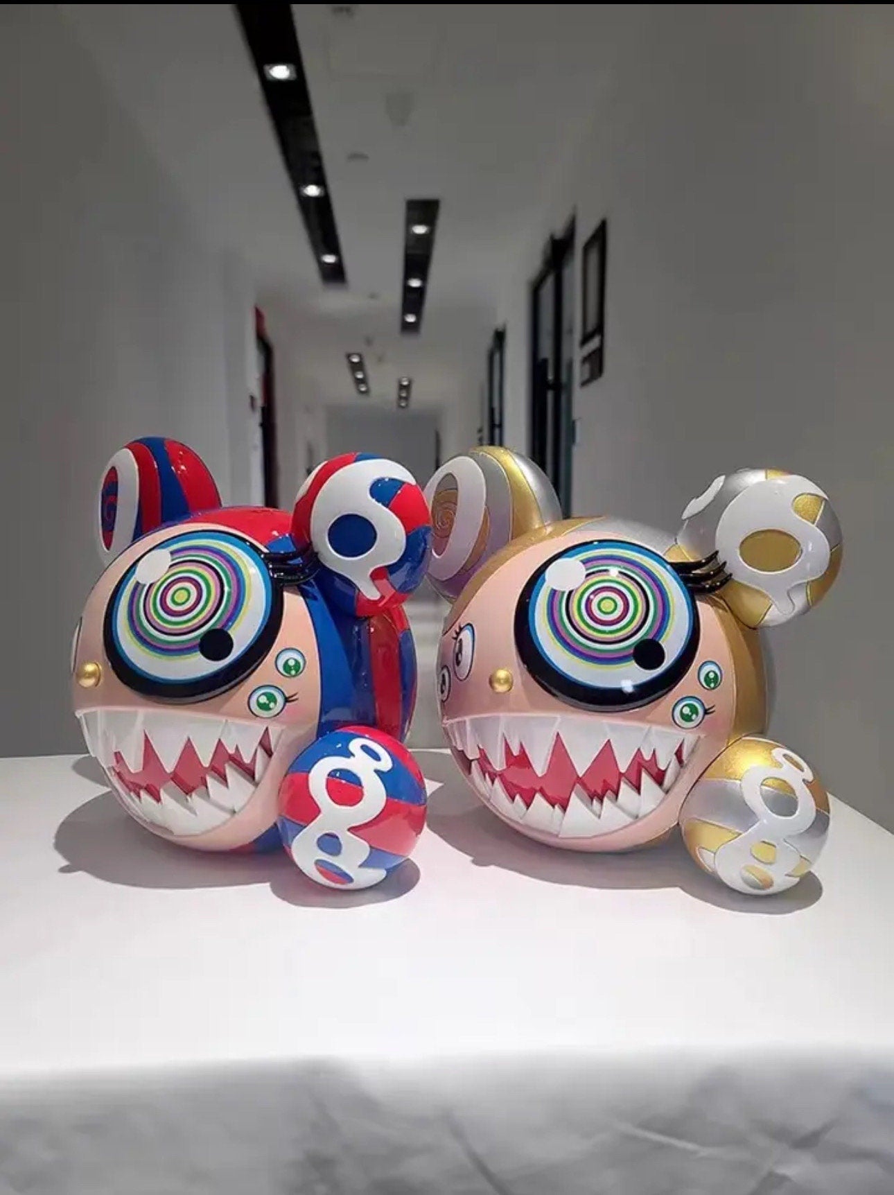 Takashi Murakami x Complexcon DOB Figure Set Bait Red Gold Edition Kai Kai Kiki