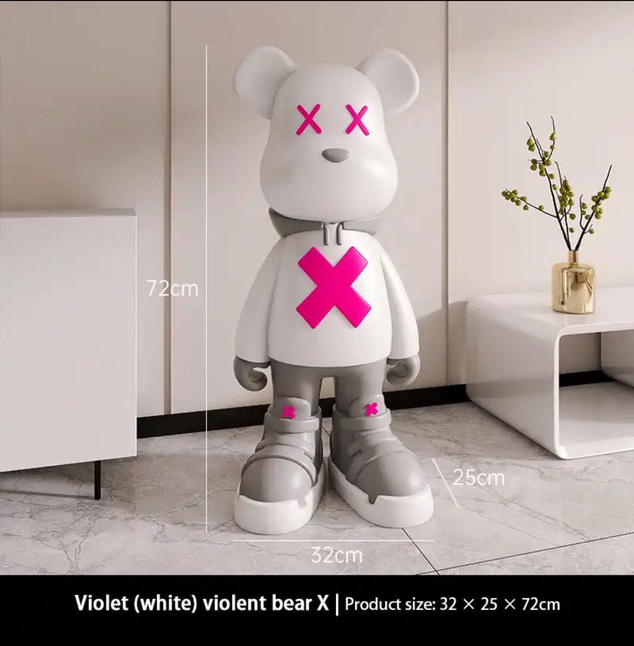 Violent Bear X floor ornament