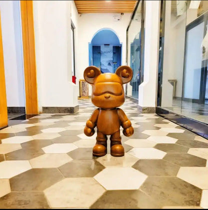 Cartoon Bear Sculpture